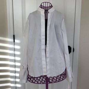 Express button down blouse